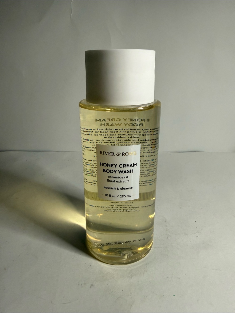 River & Rowe Honey Cream Body Wash Ceramides & Floral Extracts 10 fl oz